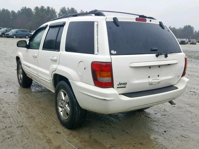 1J8GW58N03C565578 - 2003 JEEP GRAND CHER WHITE photo 3