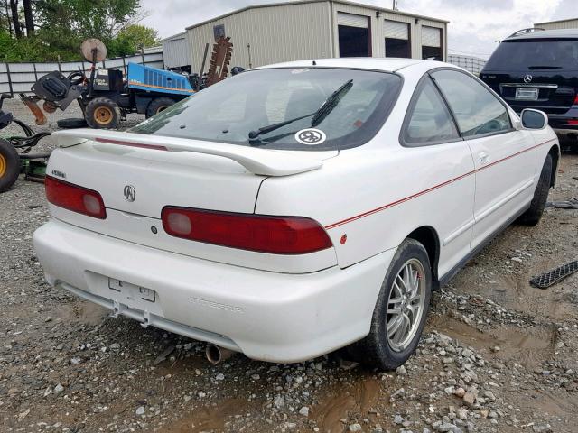 JH4DC43541S002510 - 2001 ACURA INTEGRA LS WHITE photo 4