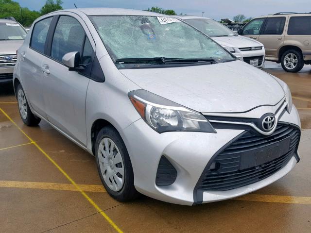 VNKKTUD37HA075061 - 2017 TOYOTA YARIS L SILVER photo 1