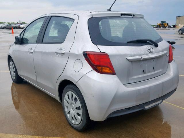 VNKKTUD37HA075061 - 2017 TOYOTA YARIS L SILVER photo 3