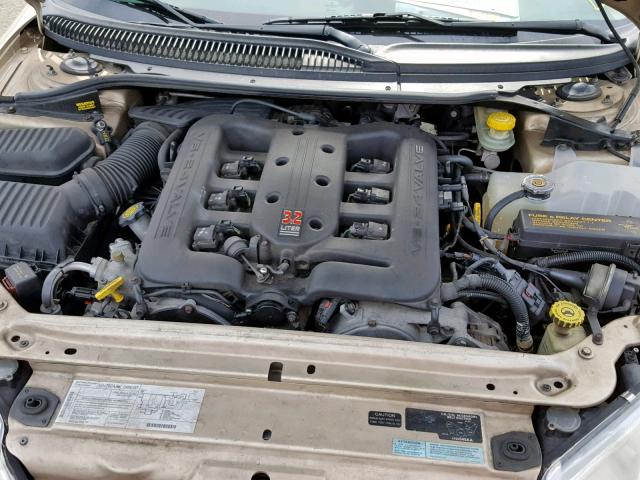 2B3HD56J0YH391874 - 2000 DODGE INTREPID E GOLD photo 7