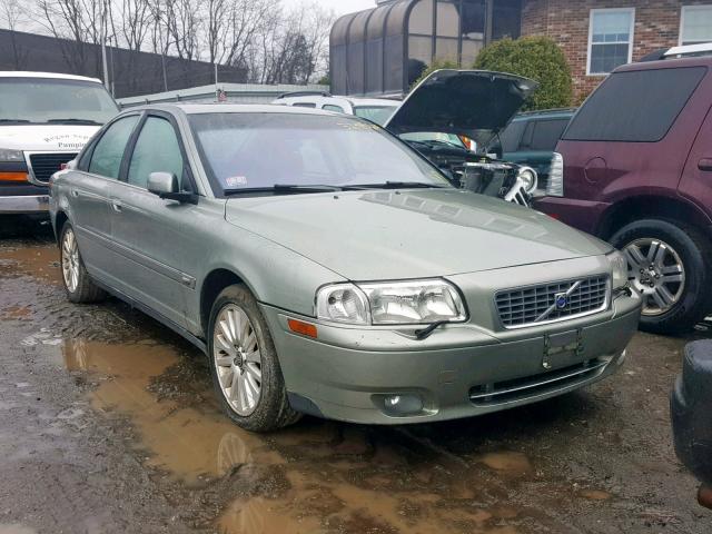 YV1TH592761428054 - 2006 VOLVO S80 2.5T GREEN photo 1