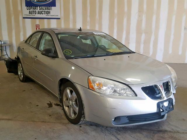 1G2ZH57N184207195 - 2008 PONTIAC G6 GT SILVER photo 1