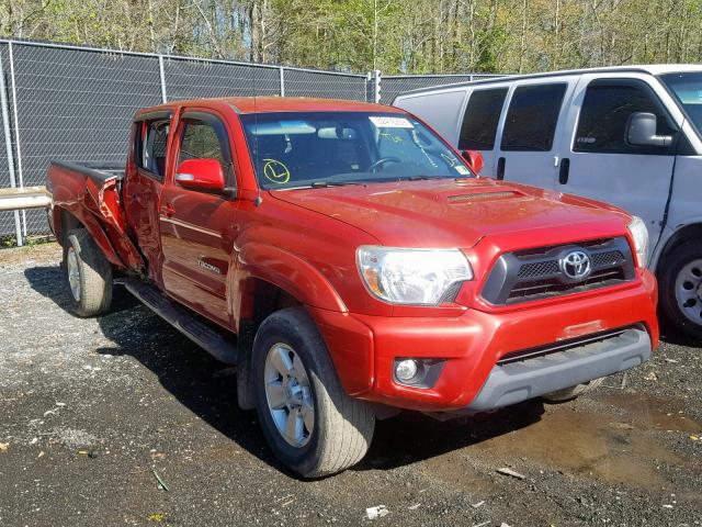 3TMMU4FN8CM045916 - 2012 TOYOTA TACOMA DOU RED photo 1