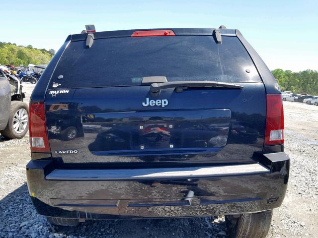 1J4HS48N56C254549 - 2006 JEEP GRAND CHER BLACK photo 9