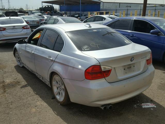 WBAVB33546KR76527 - 2006 BMW 330 I SILVER photo 3