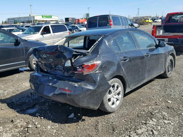 JM1BL1UF8C1580665 - 2012 MAZDA 3 I BLACK photo 4