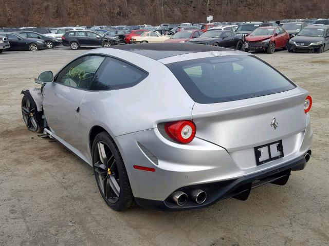 ZFF73SKA1F0206364 - 2015 FERRARI FF SILVER photo 3