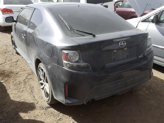 JTKJF5C74GJ024887 - 2016 TOYOTA SCION TC CHARCOAL photo 3