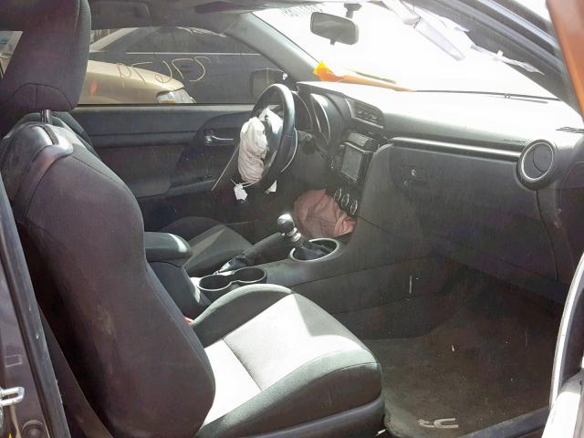 JTKJF5C74GJ024887 - 2016 TOYOTA SCION TC CHARCOAL photo 5