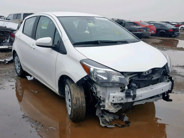 VNKKTUD36HA073608 - 2017 TOYOTA YARIS L WHITE photo 1