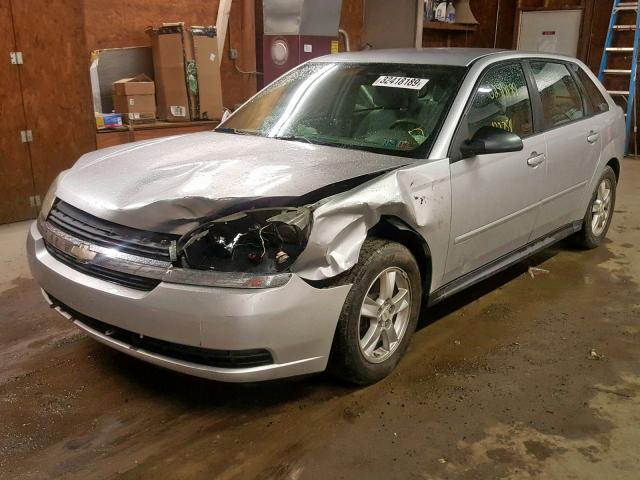 1G1ZT64884F248073 - 2004 CHEVROLET MALIBU MAX ვერცხლისფერი ფოტო 2