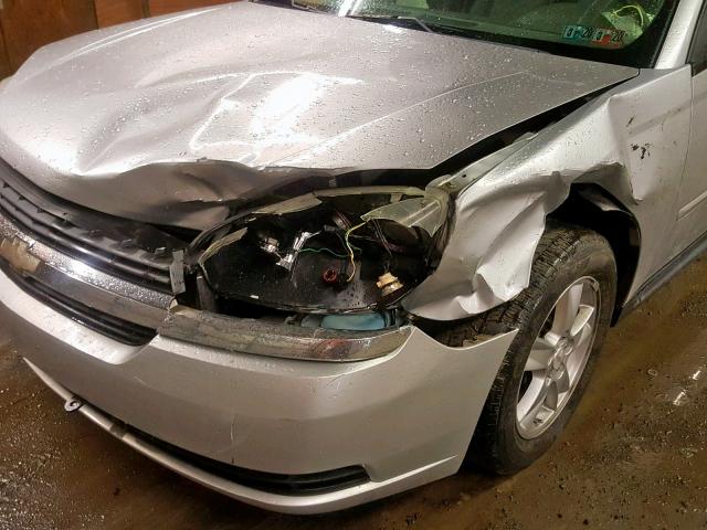 1G1ZT64884F248073 - 2004 CHEVROLET MALIBU MAX ვერცხლისფერი ფოტო 9