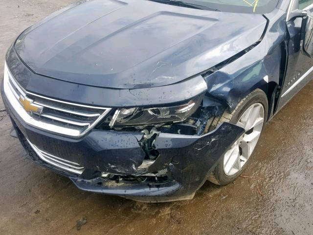 2G1125S38J9135469 - 2018 CHEVROLET IMPALA PRE BLUE photo 9