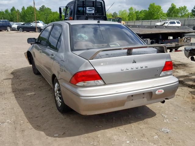 JA3AJ26E53U008249 - 2003 MITSUBISHI LANCER ES SILVER photo 3