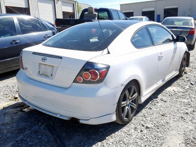 JTKDE167290295637 - 2009 TOYOTA SCION TC WHITE photo 4