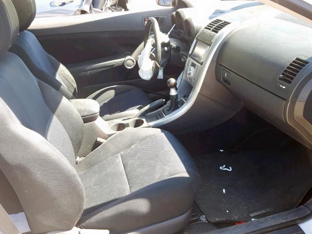 JTKDE167290295637 - 2009 TOYOTA SCION TC WHITE photo 5
