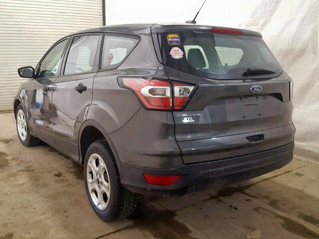 1FMCU0F70HUC17361 - 2017 FORD ESCAPE S GRAY photo 3