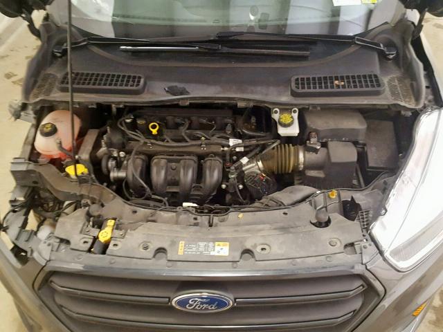 1FMCU0F70HUC17361 - 2017 FORD ESCAPE S GRAY photo 7