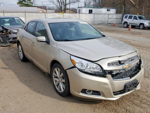 1G11H5SA7DF286523 - 2013 CHEVROLET MALIBU LTZ GOLD photo 1