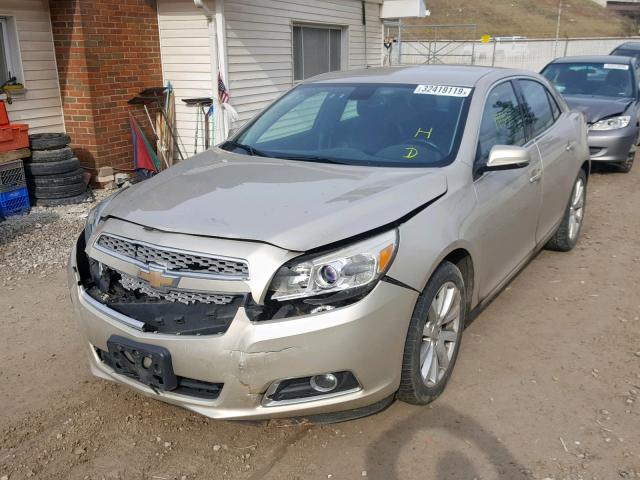 1G11H5SA7DF286523 - 2013 CHEVROLET MALIBU LTZ GOLD photo 2