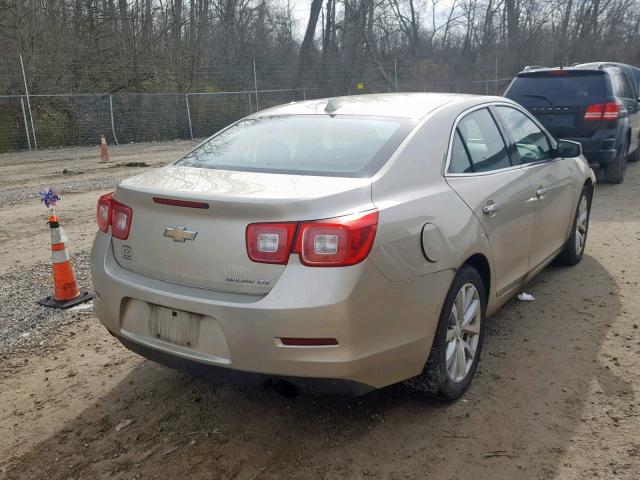 1G11H5SA7DF286523 - 2013 CHEVROLET MALIBU LTZ GOLD photo 4