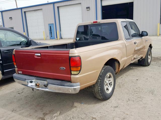 4F4YR16C8WTM31927 - 1998 MAZDA B2500 CAB GOLD photo 4