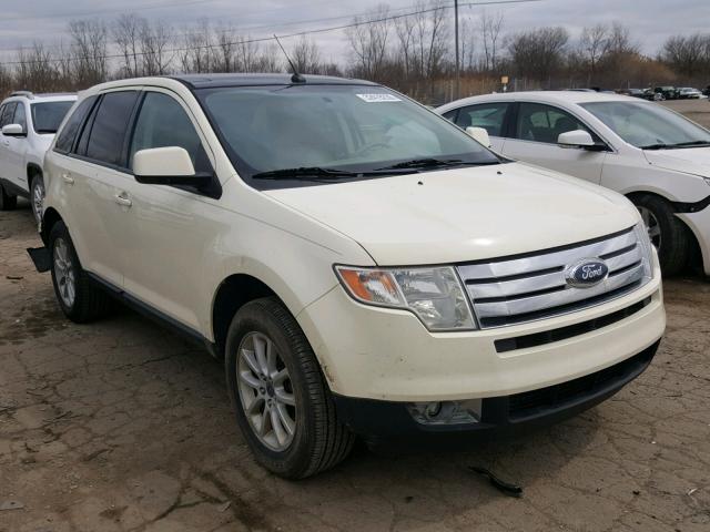 2FMDK38C27BA78022 - 2007 FORD EDGE SEL BEIGE photo 1