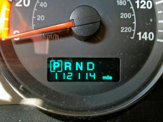 1J8HG48K57C527707 - 2007 JEEP COMMANDER SILVER photo 8