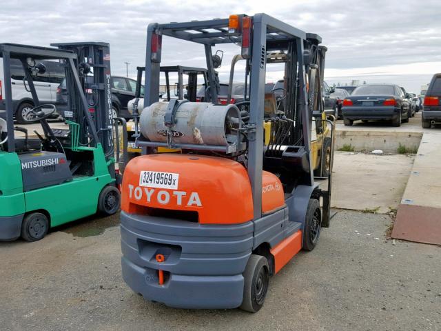 70171 - 1999 TOYOTA 42-6FGCU25 ORANGE photo 4