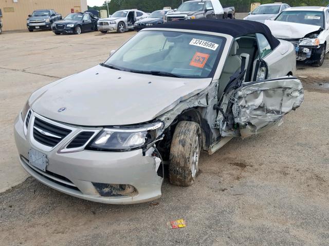 YS3FB79YX86006105 - 2008 SAAB 9-3 2.0T WHITE photo 2