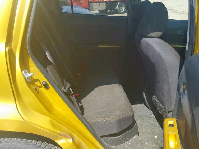 JTLKE50E081058512 - 2008 TOYOTA SCION XB GOLD photo 6