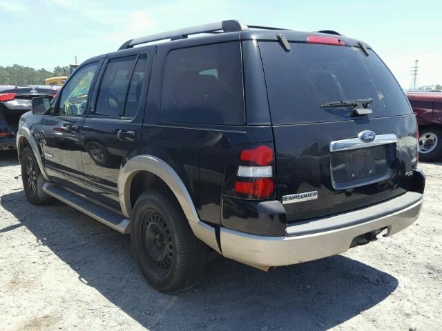 1FMEU64E96UA38049 - 2006 FORD EXPLORER E BLACK photo 3