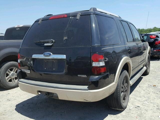 1FMEU64E96UA38049 - 2006 FORD EXPLORER E BLACK photo 4