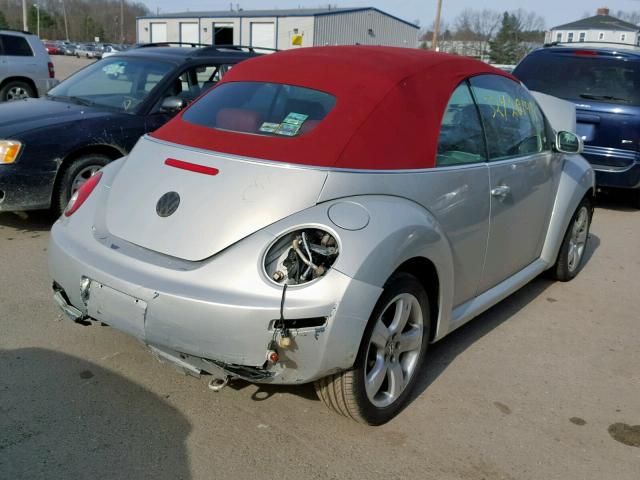 3VWSG31Y59M411329 - 2009 VOLKSWAGEN NEW BEETLE 灰色 照片 4