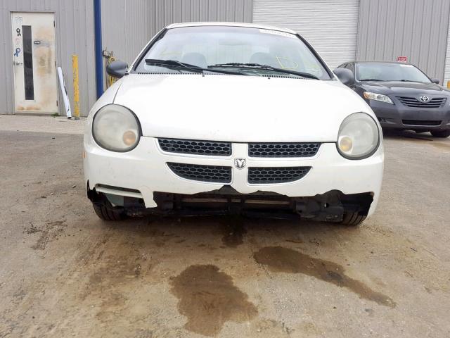 1B3ES26C33D256645 - 2003 DODGE NEON SE WHITE photo 9