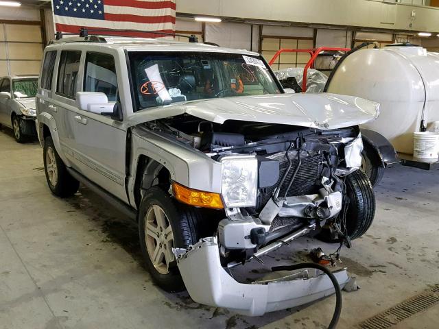 1J8HG58T09C512873 - 2009 JEEP COMMANDER SILVER photo 1