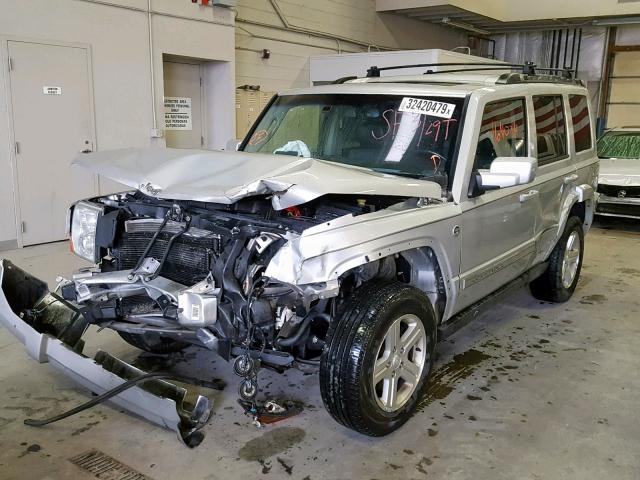 1J8HG58T09C512873 - 2009 JEEP COMMANDER SILVER photo 2
