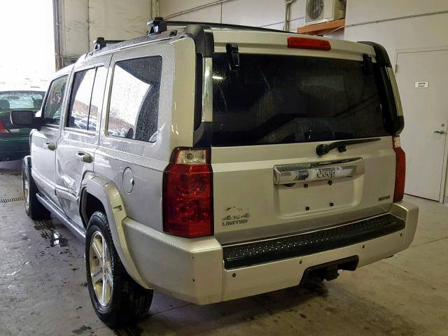 1J8HG58T09C512873 - 2009 JEEP COMMANDER SILVER photo 3