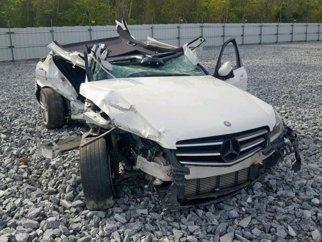 WDDGF4HB0EA960212 - 2014 MERCEDES-BENZ C 250 WHITE photo 1