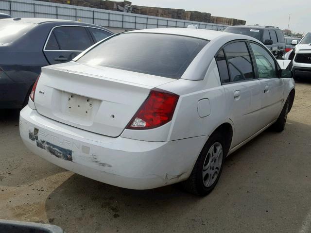 1G8AJ52F53Z121956 - 2003 SATURN ION LEVEL WHITE photo 4