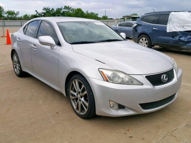 JTHBK262682075663 - 2008 LEXUS IS 250 SILVER photo 1