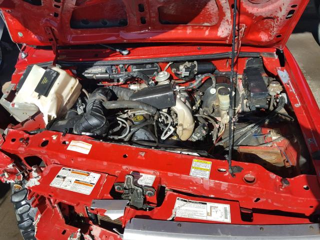 1FTCR10A4VUA77388 - 1997 FORD RANGER RED photo 7