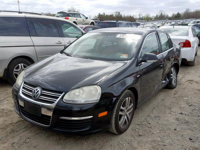 3VWEG71K97M071647 - 2007 VOLKSWAGEN JETTA WOLF BLACK photo 2