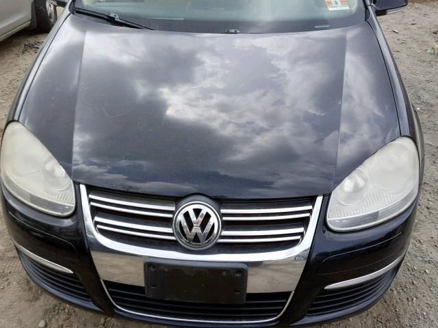 3VWEG71K97M071647 - 2007 VOLKSWAGEN JETTA WOLF BLACK photo 7