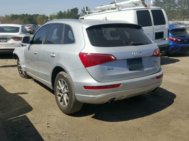 WA1KK78R39A020971 - 2009 AUDI Q5 3.2 SILVER photo 3