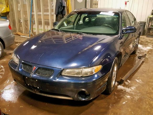 1G2WP52K62F288029 - 2002 PONTIAC GRAND PRIX 蓝色 照片 2