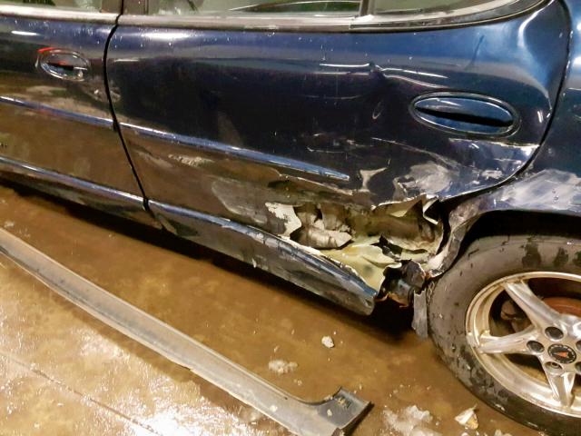 1G2WP52K62F288029 - 2002 PONTIAC GRAND PRIX 蓝色 照片 9