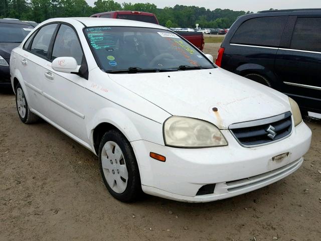 KL5JD56Z46K352397 - 2006 SUZUKI FORENZA WHITE photo 1