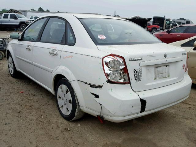 KL5JD56Z46K352397 - 2006 SUZUKI FORENZA WHITE photo 3